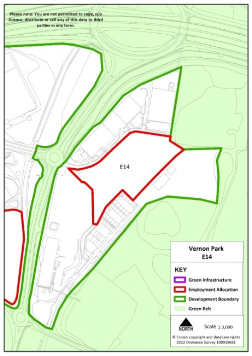 Map of Vernon Park